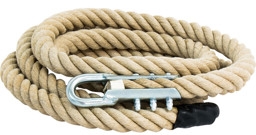 Zeige Details für Hanf Kletterseil / Tau 4 Meter mit Ringöse Bild von Hanf Kletterseil / Tau 4 Meter mit Ringöse