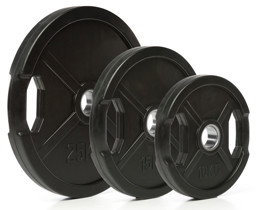 Zeige Details für Hantelscheiben Gummi mit 51 mm Bohrung, Farbe: Schwarz Bild von Hantelscheiben Gummi mit 51 mm Bohrung, Farbe: Schwarz