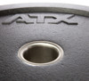 Bild von ATX® - Rough Full Rubber Bumper Plate - schwarz