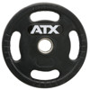 Bild von ATX Logo-Gripper - gummierte Hantelscheibe - 50 mm