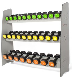 Zeige Details für O’Live Rubber Studio Dumbbells Rack Bild von O’Live Rubber Studio Dumbbells Rack