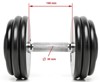 Bild von CHD-Komplettsatz Guss 3-20 kg, 1 kg Steigung