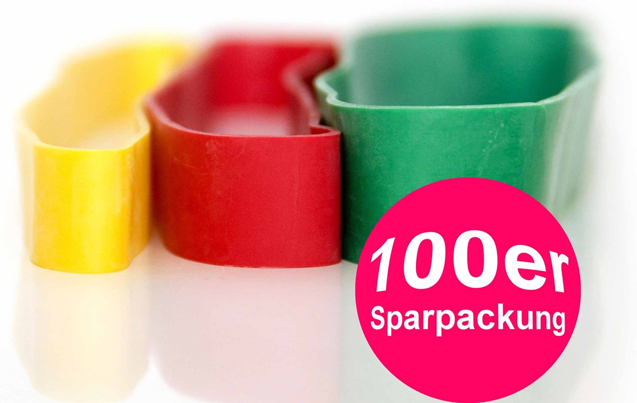 Bild von Rubberband, gelb = leicht - 100er Sparpackung