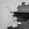 Bild von Puzzleplatte - grau / weiß - 956 x 956 x 8 mm