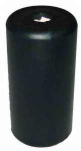 Picture of Geräterollen mit Sanitized, Oberfläche: Ledern, Farbe: Schwarz, Bohrung: 31 mm, Maße: 200 x 100 mm