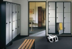 Bild von Fächerschrank S 3000  Evolo 4 Abteil