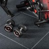 Bild von Gymfloor® - Granulat Bodenschutzplatte - Fitness - 1000 x 1000 x 15 mm