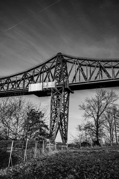 Bild von Brücke 0041 Bild auf Fotoleinwand - 120 x 80 cm - Holzkeilrahmen 