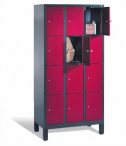 Bild von Fächerschrank S 3000  Evolo 3 Abteil