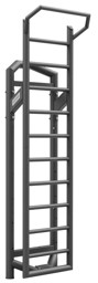 Zeige Details für UpForm F-line - Sprossenwand UF-007 Bild von UpForm F-line - Sprossenwand UF-007