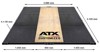 Bild von  ATX® Weight Lifting / Power Rack Platform XL 3 x 3 m mit ATX® Schriftzug 
