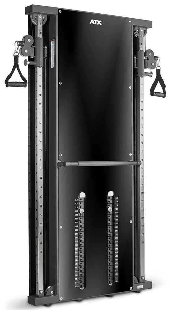 Picture of ATX Duale Wandzugstation mit 2 x 60 kg Steckgewichten