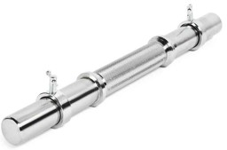 Zeige Details für Kurzhantelstange 30 mm - glatte Aufnahme, 375 mm lang Bild von Kurzhantelstange 30 mm - glatte Aufnahme, 375 mm lang