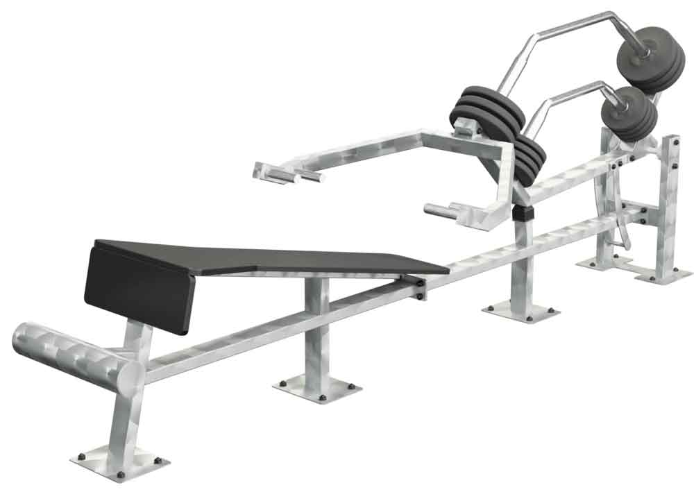 Bild von IVE DECLINE BENCH PRESS Outdoor Fitness Gerät