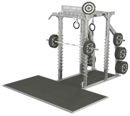 Zeige Details für QUINCY OLYMPIC POWER RACK+PLATTFORM - OUTDOOR Bild von QUINCY OLYMPIC POWER RACK+PLATTFORM - OUTDOOR