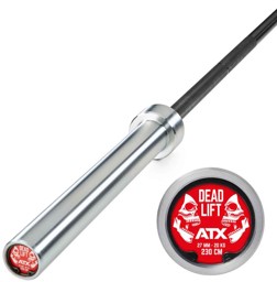 Zeige Details für ATX Special Deadlift Bar - 230 cm Länge - Griffstange Ø 27 mm Bild von ATX Special Deadlift Bar - 230 cm Länge - Griffstange Ø 27 mm