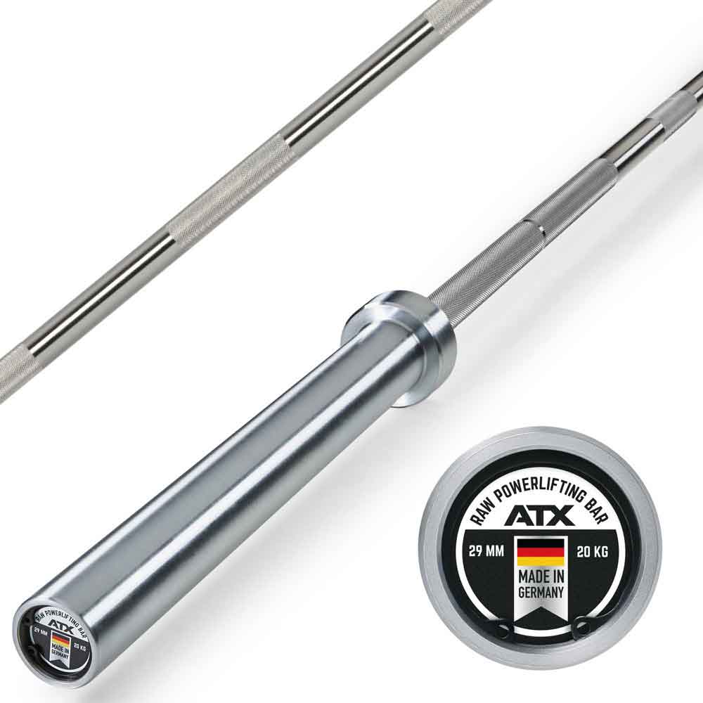 Bild von ATX - XTP Raw Powerlifting Bar- Typ 200 - Made in Germany!