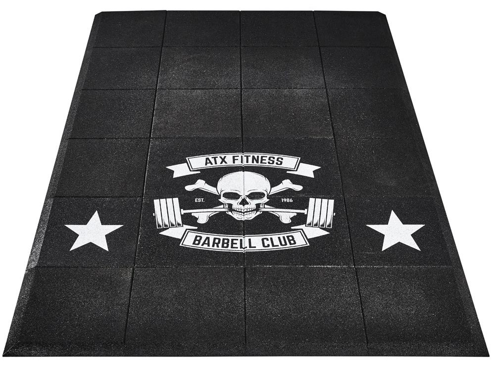 Picture of Bodenschutzfläche - Platform 3 x 2 m - Barbell Club Logo