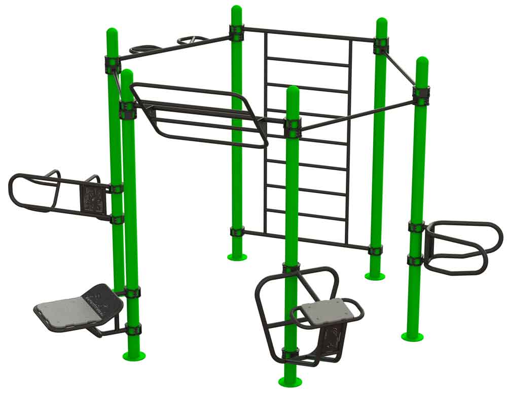 Picture of Outdoor Functional Training Station for up To 10 Users 30-03870- D-0001
