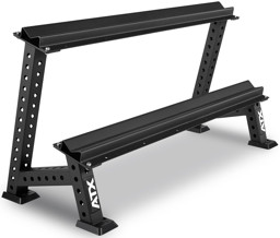 Zeige Details für ATX® Kurzhantelablage doppelstufig - modular erweiterbar Bild von ATX® Kurzhantelablage doppelstufig - modular erweiterbar