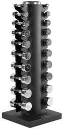 Zeige Details für Chromhantelsatz 1-10 kg inklusive ATX® Ablagesäule Bild von Chromhantelsatz 1-10 kg inklusive ATX® Ablagesäule