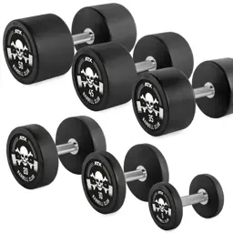 Zeige Details für PRO-Style - Rubber Dumbbell - Barbell Club Hantelsatz 5 - 40 kg Bild von PRO-Style - Rubber Dumbbell - Barbell Club Hantelsatz 5 - 40 kg