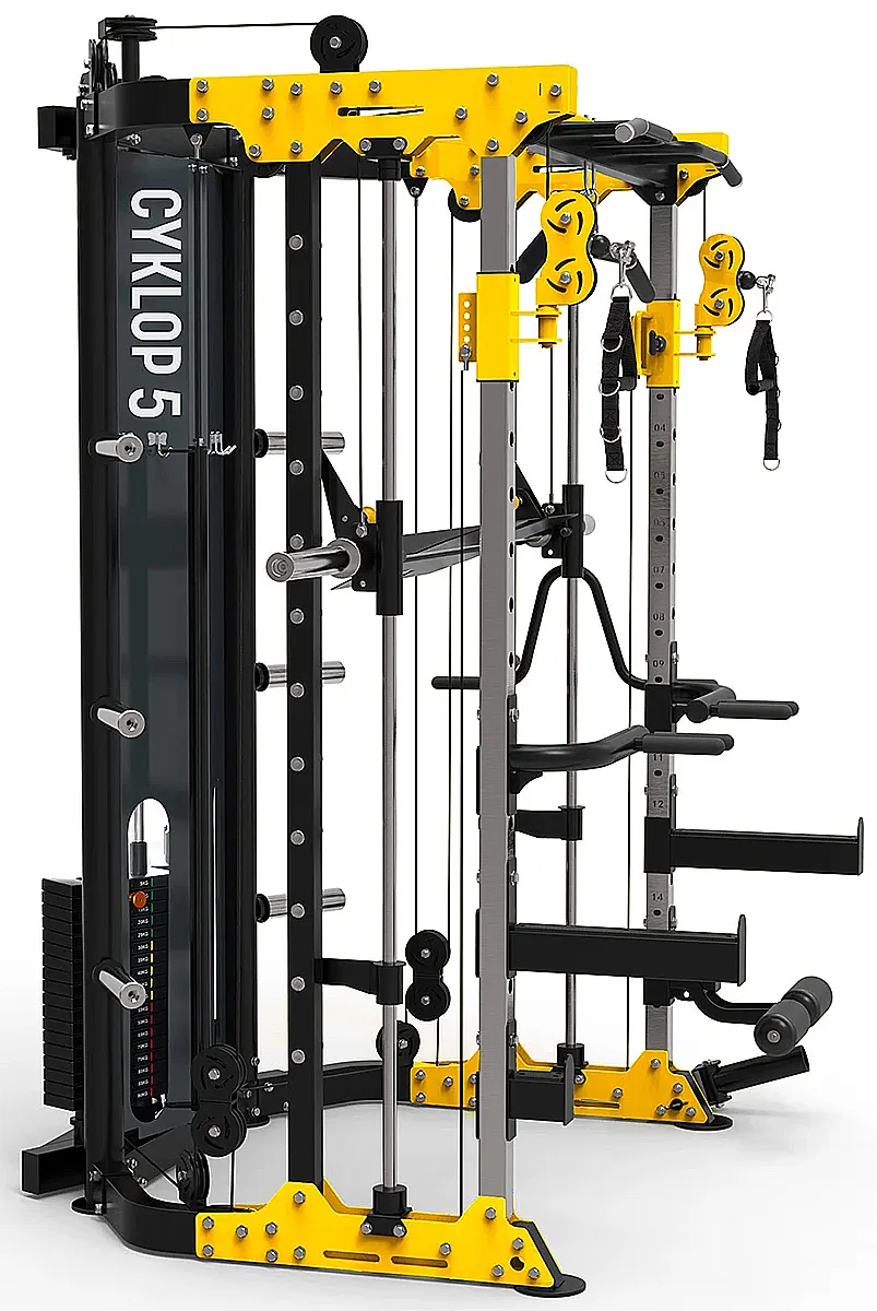 Bild von CYKLOP 5 MULTIPRESSE MIT GEWICHTSSTAPEL SEMI COMMERCIAL HMS 